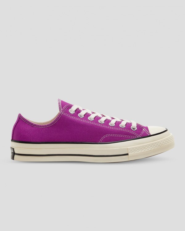 Converse Chuck 70 Vintage Canvas Lilla Sko Danmark - Converse Lave Sneakers Herre - 34298GVDY